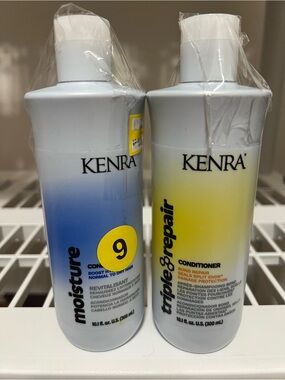 Kendra Kenra Kids Moisture & Triple Repair Conditioner - Blue & Yellow